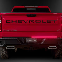 Thumbnail for Putco 23-24 GMC Canyon 48In Direct Fit Red Blade Kit Tailgate Bars
