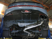 Thumbnail for aFe Takeda 21-25 Hyundai Elantra 1.6L (t) 3in. SS Axle-Back Exhaust System w/Carbon Tips