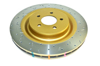Thumbnail for DBA 14-21 Volkswagen GTI (w/Perf Pkg 310mm Rear Disc) Rear 4000 Series Drilled & Slotted Rotor