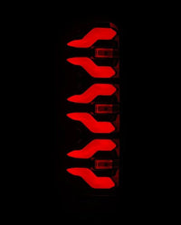 Thumbnail for AlphaRex 87-96 Ford Bronco/F-150 Luxx-Series LED Tail Lights - Black Red