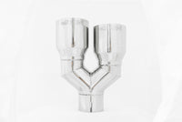 Thumbnail for MBRP Universal T304 SS Dual Tip 3.5in OD/2.5in Inlet