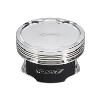 Thumbnail for Manley 03-07 Nissan 350Z/Maxima 81.4mm Stroker 96.50mm +1.0mm Bore 8.5:1 Dish Piston Set w/ Rings