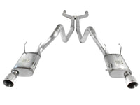 Thumbnail for aFe MACHForce XP Cat-Back Exhaust 3in SS w/ Polished Tips 11-14 Ford Mustang GT V8 5.0L
