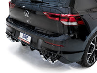 Thumbnail for AWE MK8 Volkswagen Golf R 3in Touring Edition Quad Exhaust - Chrome Silver Tips