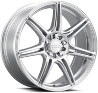 Thumbnail for Raceline 148HS Apex 18x8in / 5X110 / 5X114.3 BP / 40mm Offset / 72.62mm Bore - Hyper Silver