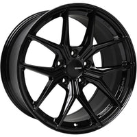Thumbnail for Enkei TSR-X 20x8.5 40mm Offset 5x120 BP 72.6mm Bore Gloss Black Wheel