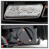 Thumbnail for Spyder 10-12 Ford Mustang - Light Bar Seq. Turn Signal LED Tail Lights - Black - ALT-YD-FM10-LED-BK