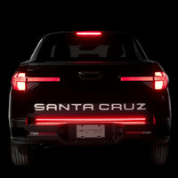 Thumbnail for Putco 22-24 Hyundai Santa Cruz 48In Freedom Blade Direct Fit Kit Tailgate Bars