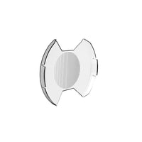 Thumbnail for KC HiLiTES SlimLite 8in. LED Light Shield SAE Driving (Shield Only) - Clear