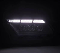 Thumbnail for AlphaRex 10-12 Ford Mustang NOVA-Series LED Projector Headlights Blk w/Activ Light & Seq.Sig /SB DRL