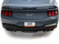 Thumbnail for AWE 2024 Ford Mustang GT Fastback S650 RWD Track Edition Catback Exhaust w/ Quad Chrome Silver Tips