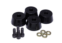 Thumbnail for Energy Suspension 96-02 Toyota 4Runner Front Hyper Flex Bump Stop Set - Black