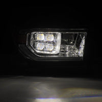Thumbnail for AlphaRex 07-13 Toyota Tundra / 08-17 Sequoia NOVA LED Proj HL Chrome w/Actv Light Seq. Sig + DRL