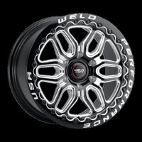 Thumbnail for Weld Laguna 6 Drag 17x10in / 6x135 BP / ET42 / BS 7.15 Gloss Black Wheel