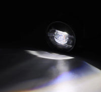 Thumbnail for AlphaRex Universal Chrysler/Dodge/Hummer/Jeep DoubleTap Dual Color LED Proj Fog Lights - White/Amber