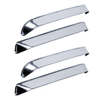 Thumbnail for AVS 81-89 Lincoln Town Car Ventshade Front & Rear Window Deflectors 4pc - Stainless