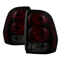 Thumbnail for Xtune Chevy Trailblazer 02-09 w/ Circuit Board Model Tail Lights Red Smoked ALT-JH-CTB02-OE-RSM