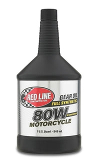 Thumbnail for Red Line 80W Motorcycle Gear Oil w/Shockproof - Quart