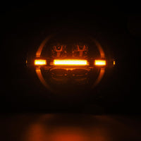 Thumbnail for AlphaRex 18-23 Jeep Wrangler JL/Gladiator JT LED Proj Headlights Black w/ Activ Light/Seq Signal/DRL