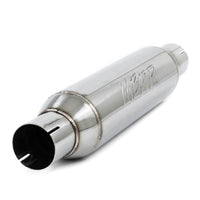 Thumbnail for MBRP Universal Resonator 2.5in inlet/outlet 16in body 20in overall T304