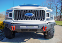 Thumbnail for Fishbone Offroad 18-20 Ford F150 Pelican Front Bumper - Black Texture