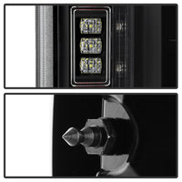 Thumbnail for Spyder 21-23 Ford F150 (Halogen w/ Blind Spot) Full LED Tail Lights - Black (ALT-YD-FF15021HALBS-BK)