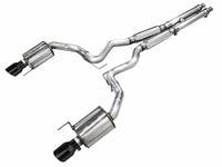 Thumbnail for AWE 2024 Ford Mustang GT Fastback S650 RWD Touring Catback Exhaust w/ Dual Diamond Black Tips