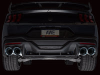 Thumbnail for AWE 2024 Ford Mustang Dark Horse S650 RWD Track Edition Catback Exhaust w/ Quad Chrome Silver Tips