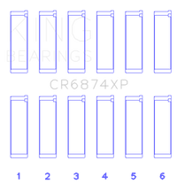 Thumbnail for King Subaru EZ30/EZ30D (Size STDX) Performance Rod Bearing Set