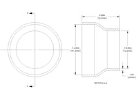 Thumbnail for aFe POWER Universal Products Coupler Kit (4 x 3)in ID x 3in L - Black