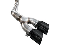 Thumbnail for AWE 21-25 Ford F150 (14th Gen Reg Cab) Cat-Back Exhaust - 4.5in Dual Side Exit Diamond Black Tips