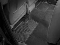 Thumbnail for WeatherTech 14+ Chevrolet Silverado Rear Rubber Mats - Black
