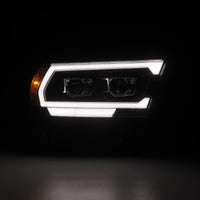 Thumbnail for AlphaRex 19-22 Dodge Ram 1500 PRO-Series Projector Headlights Black w/Seq Signal/DRL