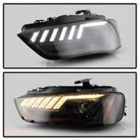 Thumbnail for Spyder 13-16 Audi A4/S4 HID Model Only Projector Headlights - Black PRO-YD-AA413HIDSI-BK