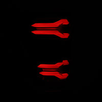 Thumbnail for AlphaRex 21-23 Ford F-150 LUXX LED Taillights - Alpha-Black w/ BLIS