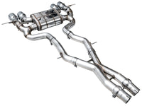 Thumbnail for AWE Tuning 23-24 BMW G87 M2 SwitchPath Edition Exhaust - Chrome Silver Tips