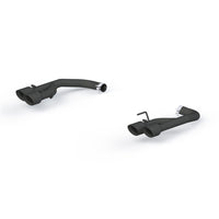Thumbnail for MBRP 18-20 Ford Mustang GT 2.5in Black Coated Non Active Dual Axle Back Exhaust - 4in Dual Wall Tips