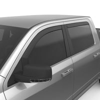 Thumbnail for EGR 09-13 Dodge Ram 1500/2500/3500 Crew Cab In-Channel Window Visors - Set of 4 - Matte (572755)