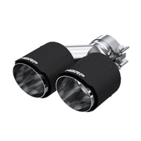 Thumbnail for MBRP Universal Carbon Fiber Dual Tip 4in OD/2.5in Inlet