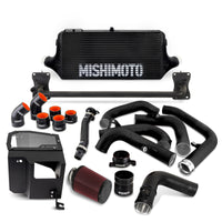 Thumbnail for Mishimoto 2022+ WRX Intercooler Kit W/ Intake BK Core MWBK Pipes