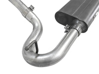 Thumbnail for aFe Scorpion Exhaust System Cat Back 2.5in Aluminized Hi-Tuck 07-18 Jeep Wrangler JK V6 3.6/3.8L