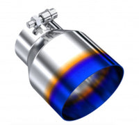 Thumbnail for MBRP Universal Stainless Steel Dual Wall Tip 4.5in OD/3in Inlet/6.13in L