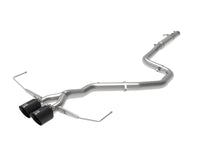Thumbnail for aFe Takeda Exhaust Cat-Back 19-20 Hyundai Veloster 304SS Black Dual Tips Exhaust