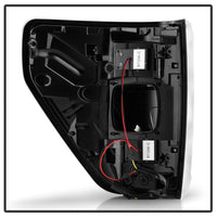 Thumbnail for Spyder 21-23 Ford F150 (Halogen w/ Blind Spot) Full LED Tail Lights - Black (ALT-YD-FF15021HALBS-BK)