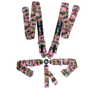 Thumbnail for NRG SFI 16.1 5pt 3in. Seat Belt Harness/ Cam Lock - Pink Camo