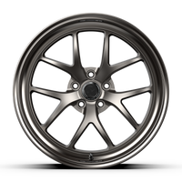 Thumbnail for fifteen52 Sector RSR 19x9.5 5x112 40mm ET 66.56mm Center Bore Magnesium Grey w/ Gloss Lip