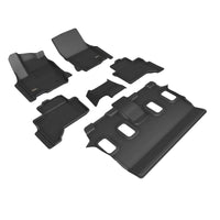 Thumbnail for 3D MAXpider 24-25 Lexus GX 7-Seat Kagu Cargo Liner - Black