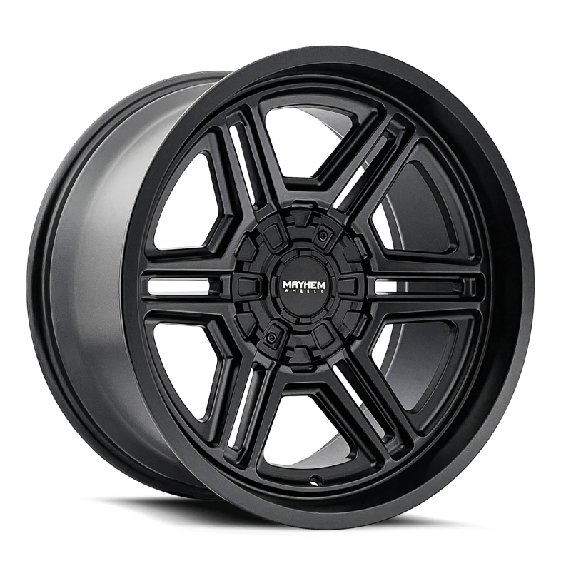 Mayhem 8117 Hermosa 20x10 / 8x165.1 BP / -25mm Offset / 130.8mm Hub Matte Black Wheel