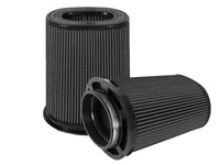 Thumbnail for aFe Magnum FLOW Black Pro 5R Air Filter (Pair) (6x4)in F x (8-1/4x6-1/4in)  B x (7-1/4x5in) Tx10in H