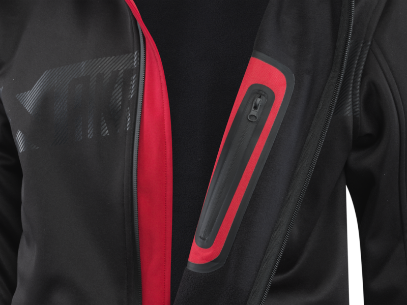 Akrapovic Mens Corpo Softshell Jacket Black - M